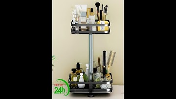 KỆ ĐỰNG GIA VỊ XOAY TRÒN 360