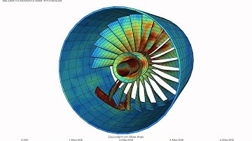 Finite Element simulation of a "Fan Blade Out"