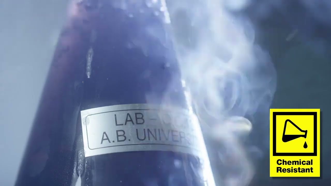 P Touch   Laminated Labels withstand tough environments