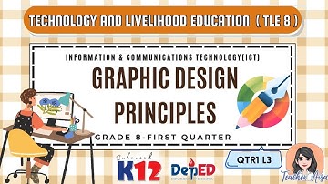 ENHANCED K-12 -TLE 8 (ICT-1ST QTR) GRAPHIC DESIGN PRINCIPLES