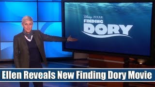 Ellen Degeneres And Pixar Announce Finding Dory finding Nemo Sequel Nov 2015