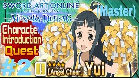 SAO: MD GAMEPLAY #2 [Angel Cheer] Yui Character Introduction Quest (Master)
