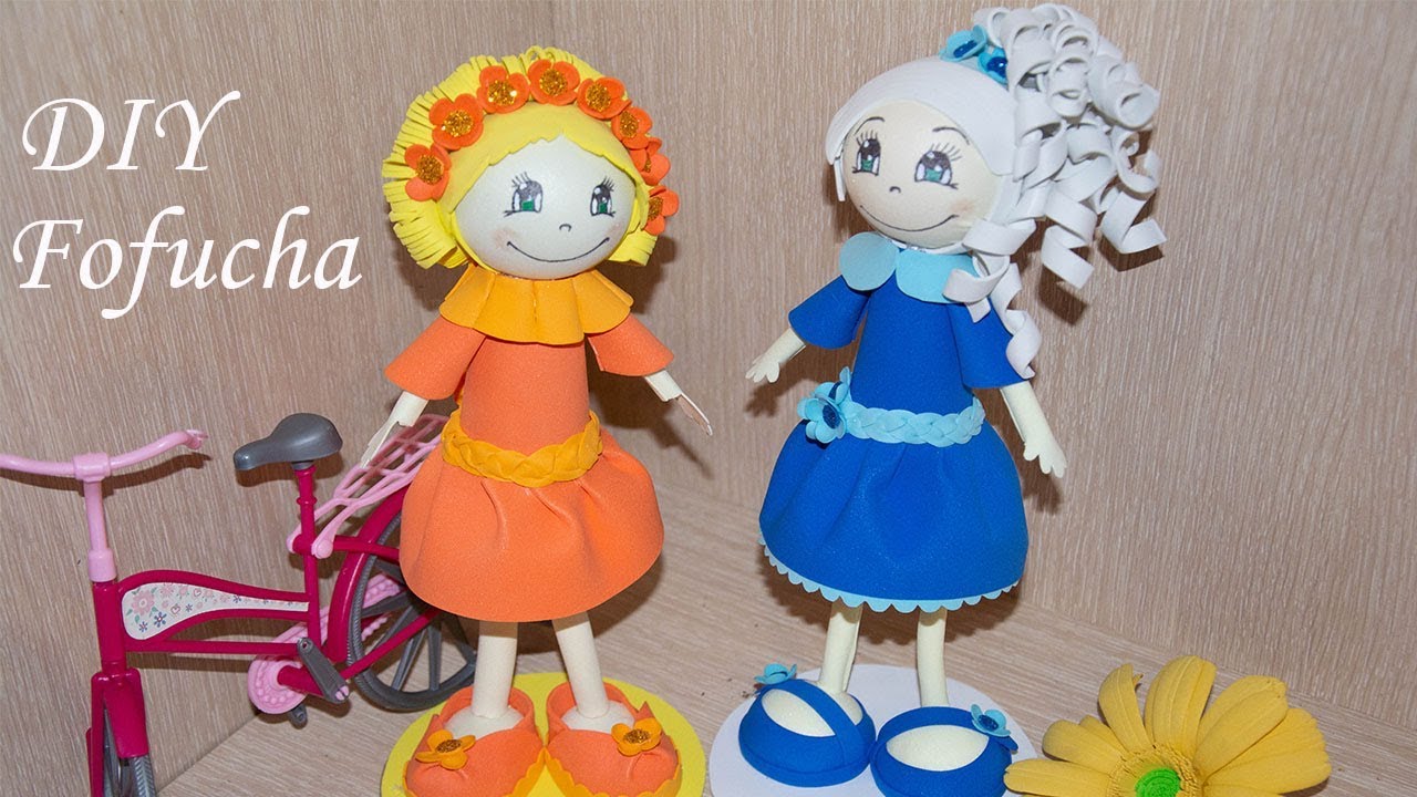 Куклы из фоамирана: мастер-класс для начинающих