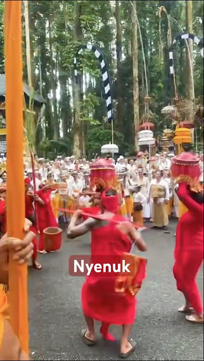 Part of ceremony nyenuk.                 #shortvideo #todaynews #ceremony