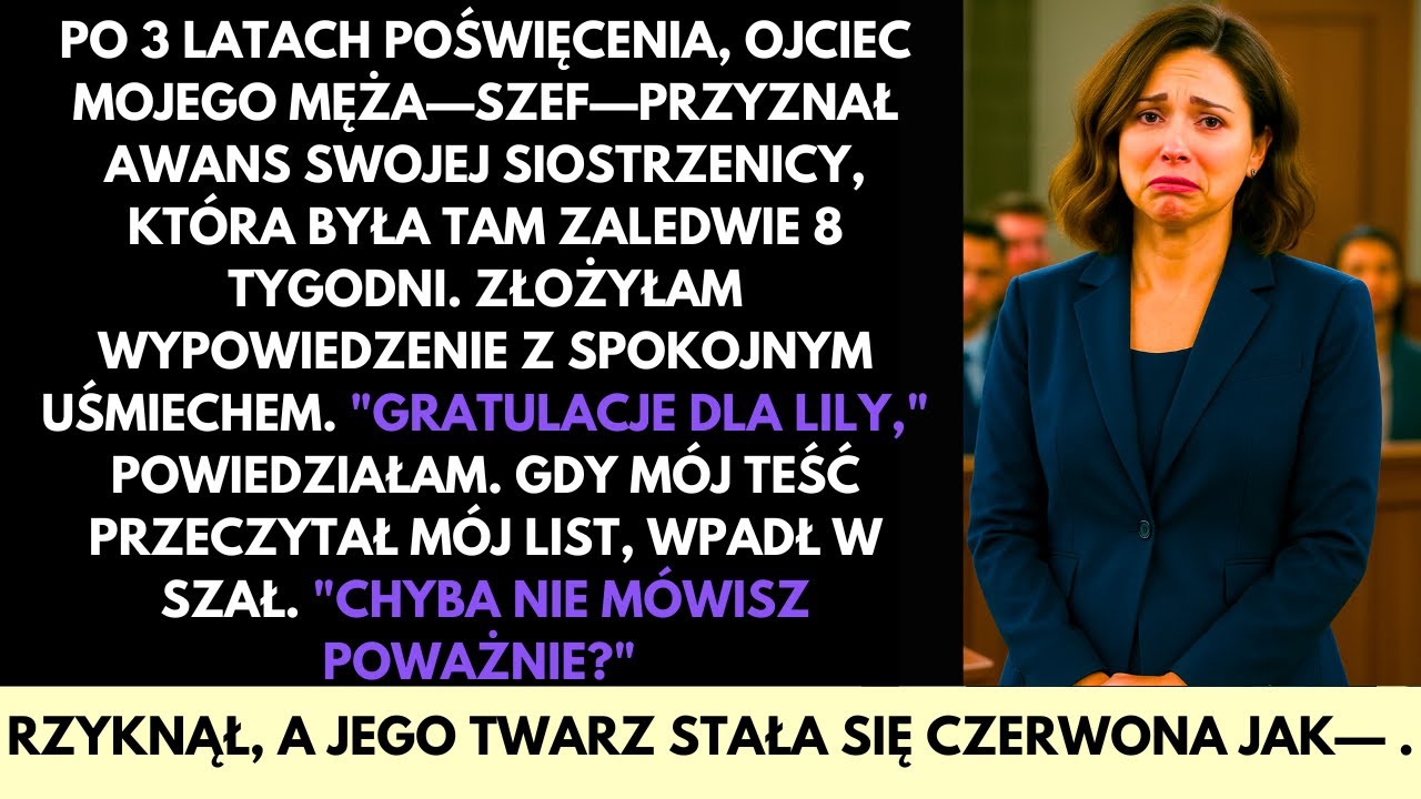 Śmiał Się, Gdy Odeszłam Z Pracy… Aż Przeczytał Mój List. Treść Zgasiła Mu Uśmiech