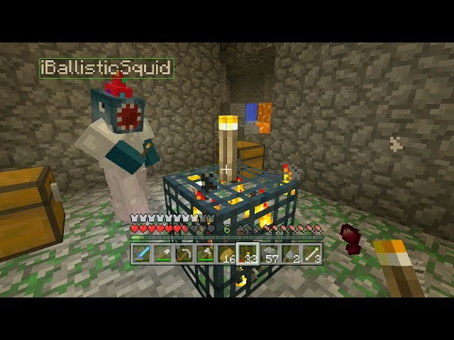 stampy battle mini game with squid