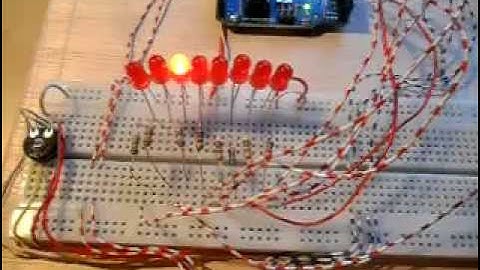 Knight rider Arduino Uno