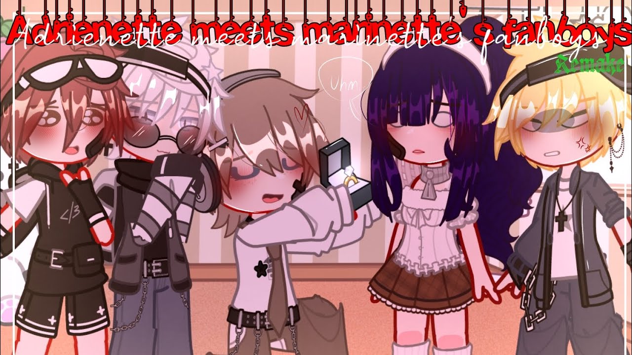 Adrienette locked in a room with Marinette's fanboys for 24 hours ✨ I Mlb I Miraculous ladybug 🐞🐾