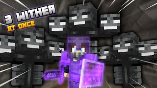 I spawned 3 Withers AT ONCE in Minecraft Hardcore... (#9)