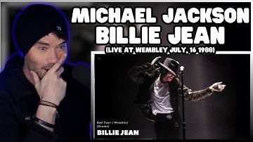 DIT IS WAAROM HIJ EEN LEGENDE IS! Michael Jackson - Billie Jean (Live in Wembley) | Metalzanger r...