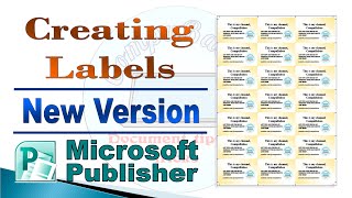 Membuat Label di Microsoft Publisher | Versi baru