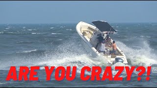 HEAVY FOG AND WIND ISN'T STOPPING THESE BOATERS! | Manasquan Inlet Boats | Shore Boats NJ