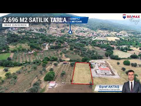 Foça Kozbeyli Satılık Tarla İmar Sınırında #remax #Drone