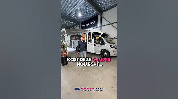 100.000 euro camper?! Geert laat hem je zien! 💶😀 #campers
