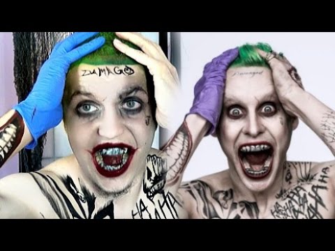 Suicide Squad The Joker Makeup Tutorial | BeautyByJosieK - YouTube