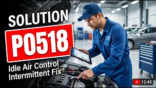 HOW TO FIX P0518 OBD II ERROR CODE - Idle Air Control Intermittent Fix