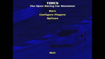 TORCS: The Open Racing Car Simulator (Opensource game - PC)
