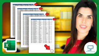 Aprende a REPETIR TÍTULOS en TODAS las HOJAS de Excel  + ¡Agrega NÚMEROS DE PÁGINA Fácilmente!