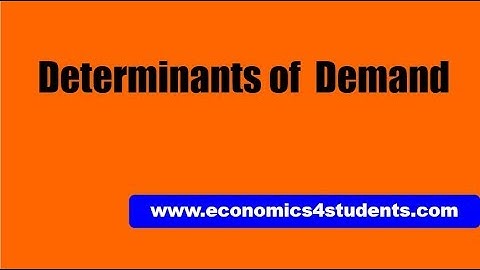 Determinants of demand| Substitutes and Complements|Price and Income| Class 12 | BBM | BCOM | BA
