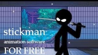 BEST STICKMAN ANIMATION SOFTWARE FOR FREE. screenshot 1