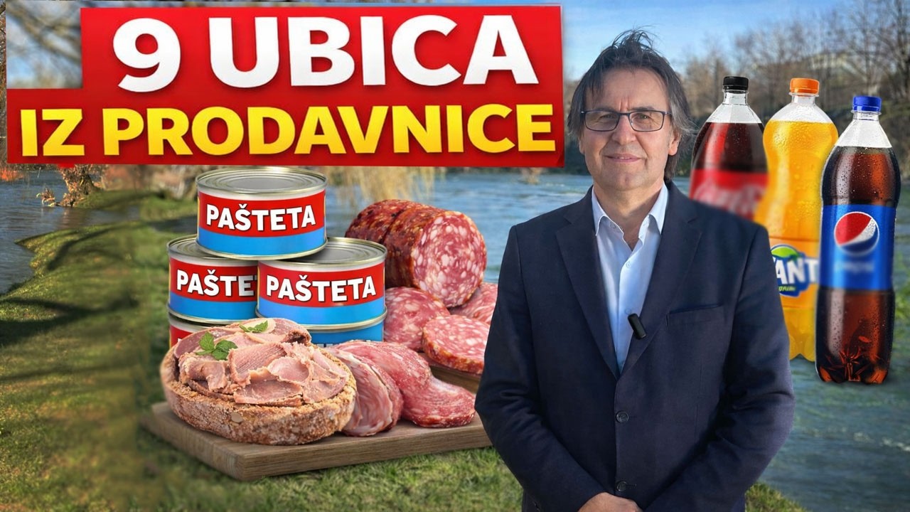 JEDEŠ  LI OTROV?! OTKRIVAMO NAJJAČE UBICE IZ HRANE! Dr Mihajlović