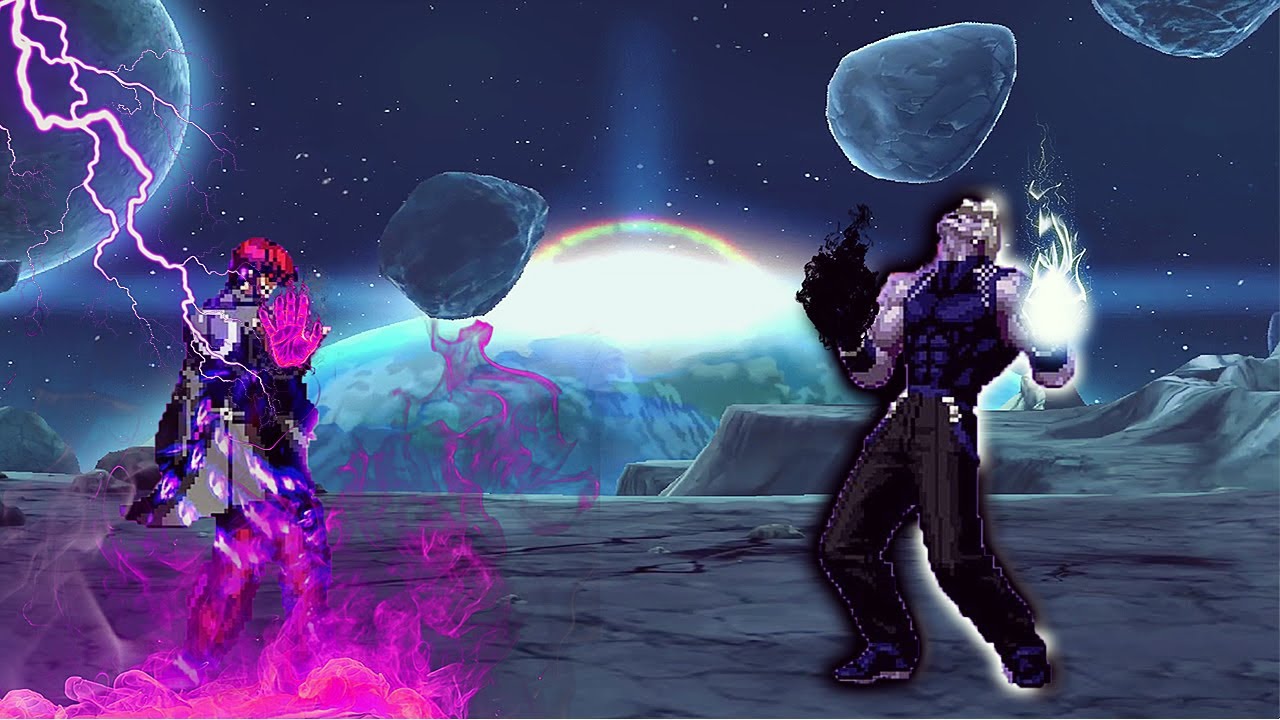 [KOF Mugen] Yagami AD Vs New Final Rugal - YouTube