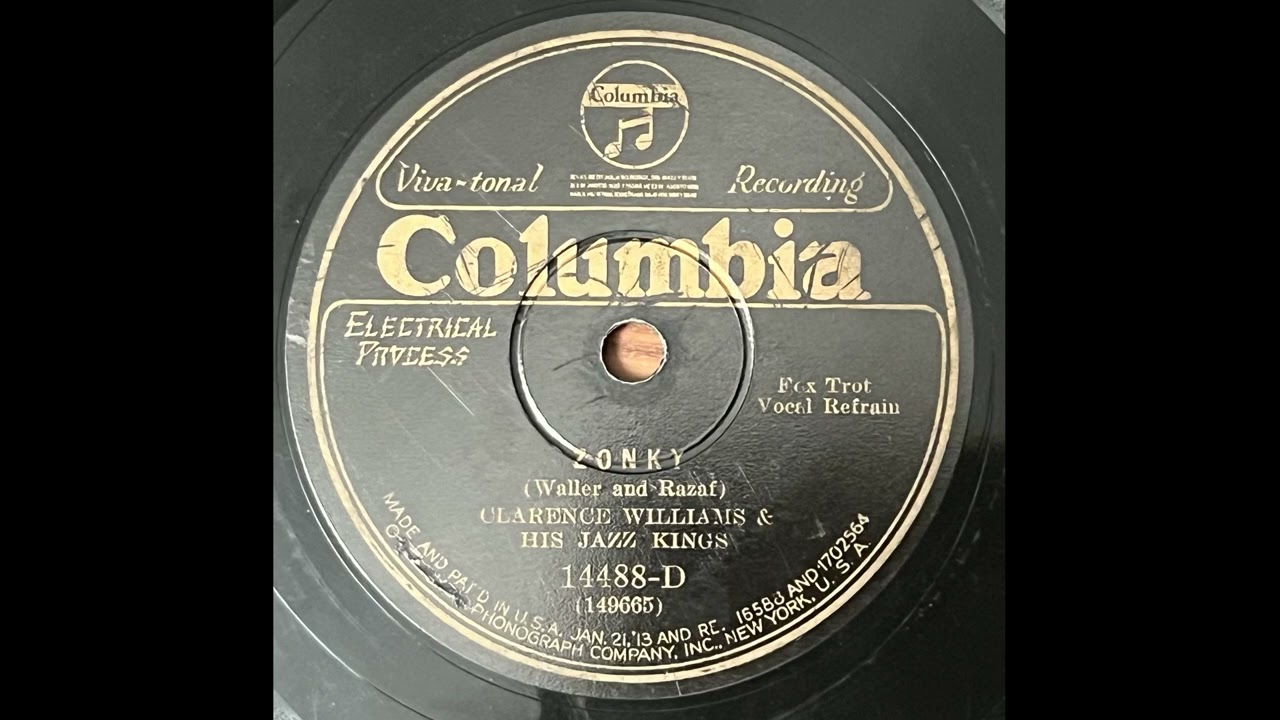 Zonky - Clarence Williams' Jazz Kings (w Eva Taylor & James P