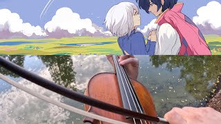 Howl’s Moving Castle - Merry-go-round of Life violin cover by Poviolinist Resimi