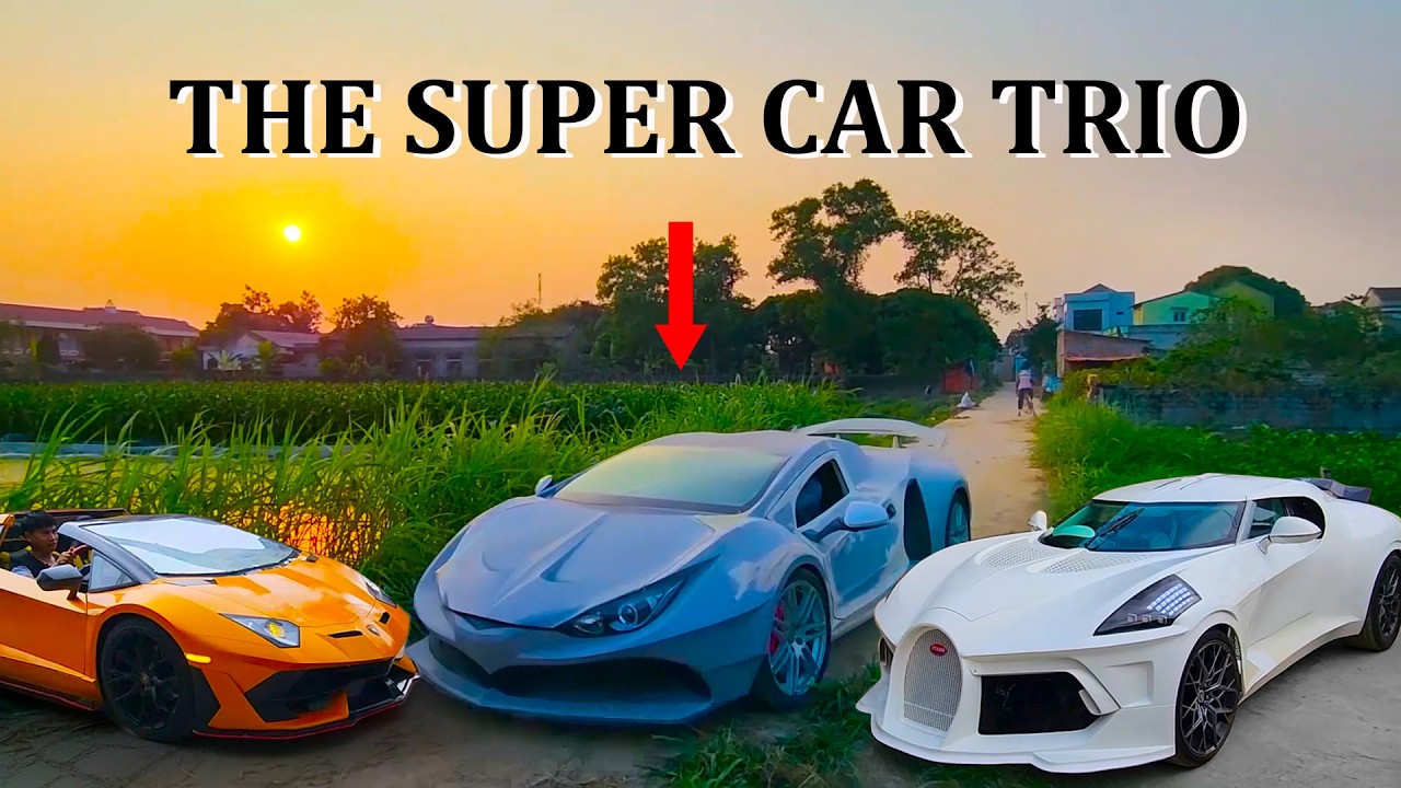 Người VIỆT NAM ,Tay không chế tạo thành công 3 mẫu Siêu Xe Triệu Đô