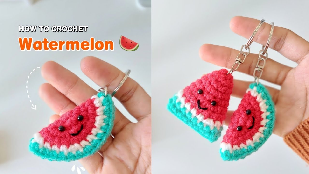 Watermelon Crochet | Semangka Rajut| Kyomicraft