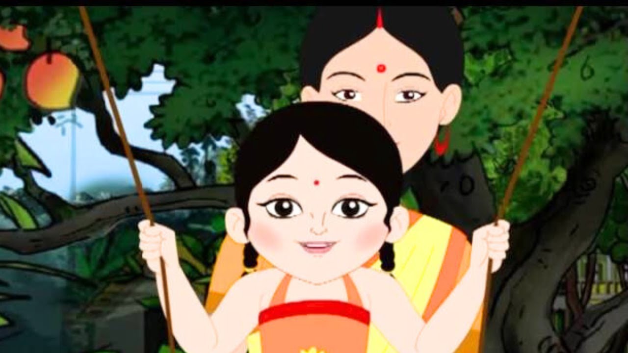 Antara Chowdhury  Salil Chowdhury  Khukumani Go Sonaa  Animation Video