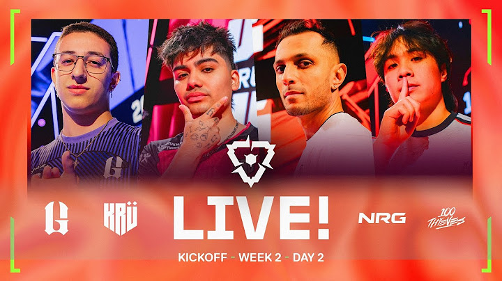 NRG vs. 100T - VCT Americas Kickoff