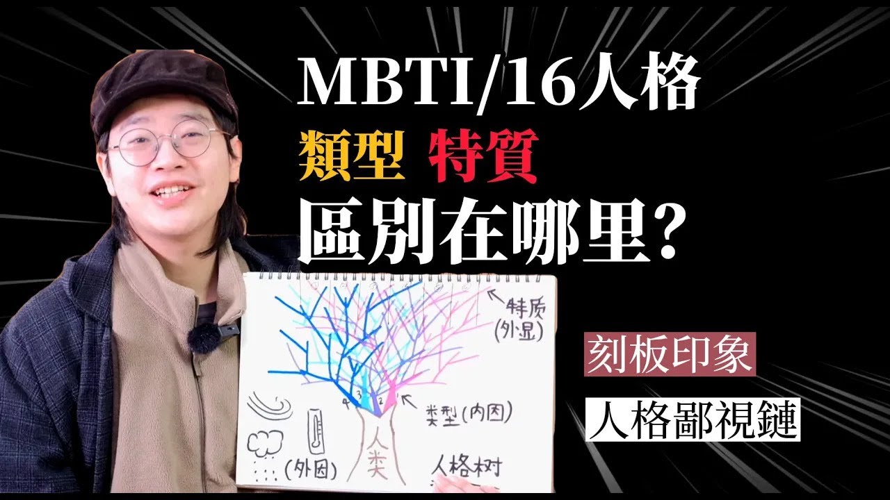 99.99%的人都不知道，MBTI与16人格的特质和分类的真正功能！打破你的刻板印象｜狐狸刷刷的类型学