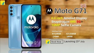 Moto G71 5G: Snapdragon 695, Price, Spec, Release in India | Everything You Need to Know | Flipkart