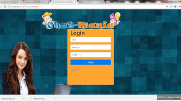 ChatRoom Application with PHP and MYSQL | Whatsapp and facebook like Chat