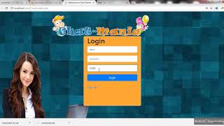 ChatRoom Application with PHP and MYSQL | Whatsapp and facebook like Chat