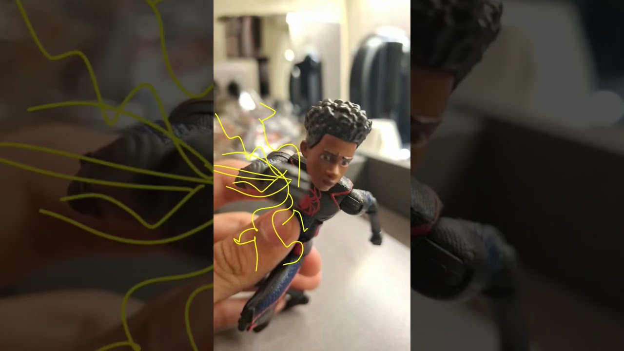 Miles Morales Vs Prowler Stopmotion 