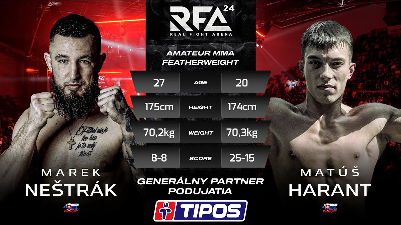 Marek NEŠTRÁK VS Matúš HARANT | RFA 24 BRATISLAVA