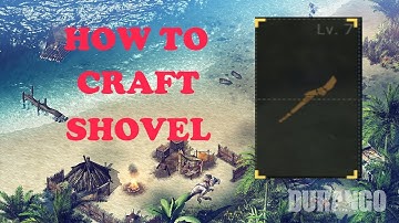 Durango Gameplay - How to craft tool Shovel in Durango Guide