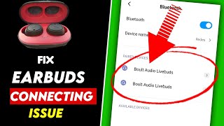 {PROBLEM SOLVED} CONNECT Both Earbuds at same time | One earbuds not connecting problem solved