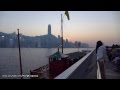 2015-Jan-1#香港日落 @ 尖沙咀維港 First #SunsetHongKong in Victoria Harbour @ Tsim Sha Tsui