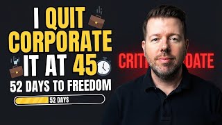 Retiring from Corporate IT and Engineering at 45 years old, in the next 52 days