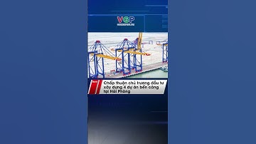 Chấp thuận chủ trương đầu tư xây dựng 4 dự án bến cảng tại Hải Phòng