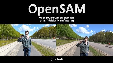 OpenSAM 3D Printed Camera Stabilizer