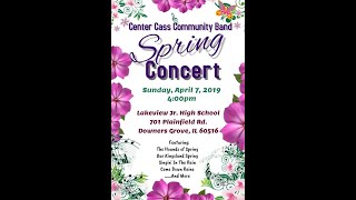 Come Down Rain by Jack Wilds Covered by The Center Cass Community Band
