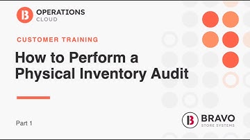 How to Perform a Physical Inventory Audit (Part 1)