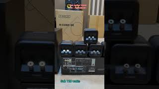 denon avr-x250bt &amp; mission m-cube 5.1 satellite speakers combo package ph : 7019990291