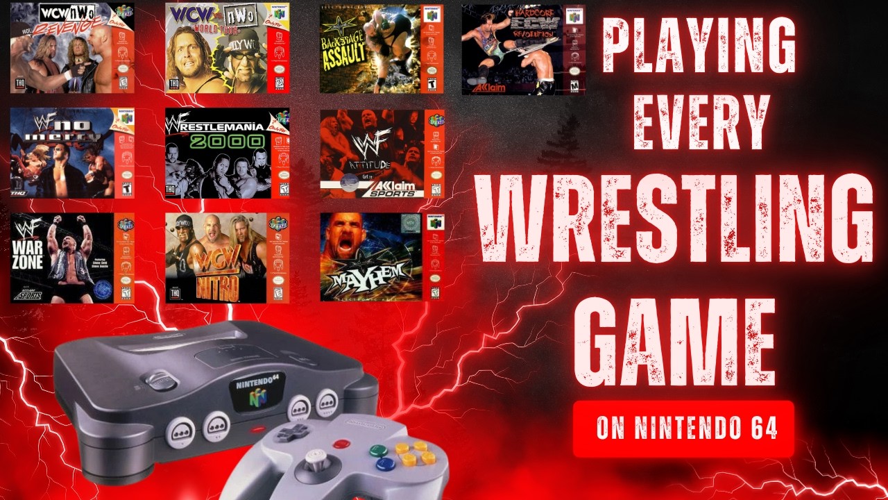 Playing Every Wrestling Game on Nintendo 64