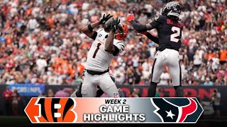 Cincinnati Bengals vs Houston Texans Game Highlights | 2026 NFL Season Week 2 (nocopyright)