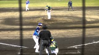 20150415 8回裏 IS vs OG JAバンク蔵本球場